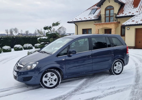 Opel Zafira cena 19777 przebieg: 218000, rok produkcji 2011 z Krynki małe 326